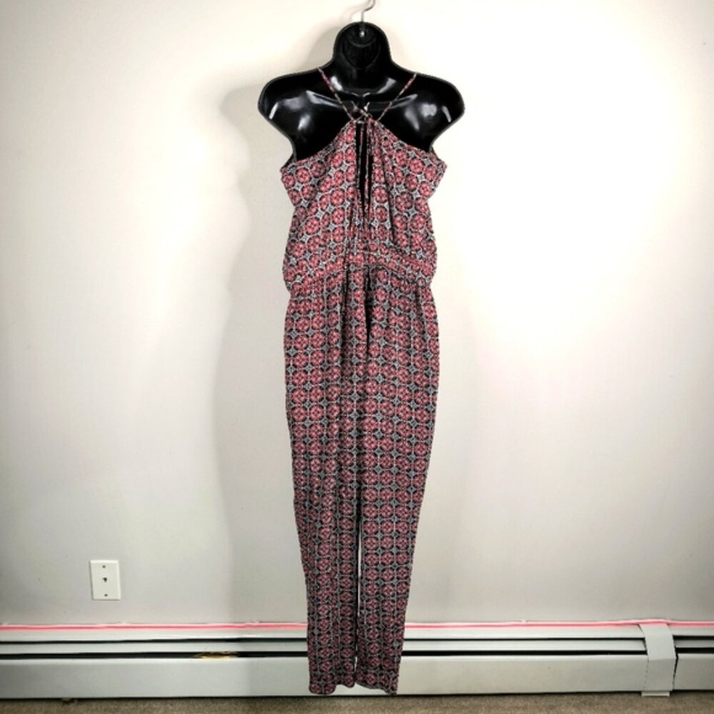 Abercrombie & Fitch Beach Boho Southwestern Aztec Resort Holiday Summer Romper L - Picture 2 of 7